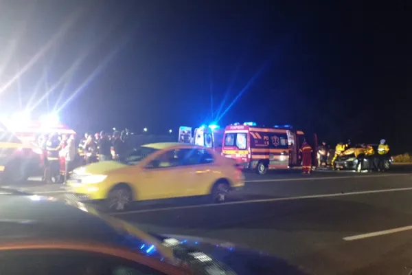 Accident teribil pe DN1: 3 pietoni spulberați, un bărbat și o fetiță de 11 ani AU MURIT