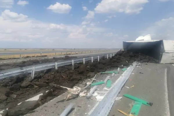 Accident spectaculos pe Drumul Expres 12, între Slatina și Balș
