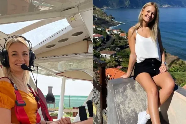 Cine era Georgiana, tânăra de 28 de ani care a murit în accidentul aviatic din Giurgiu - Mesajul iubitului care i-a făcut cadou zborul este sfâșietor: "Mă pui mic..."