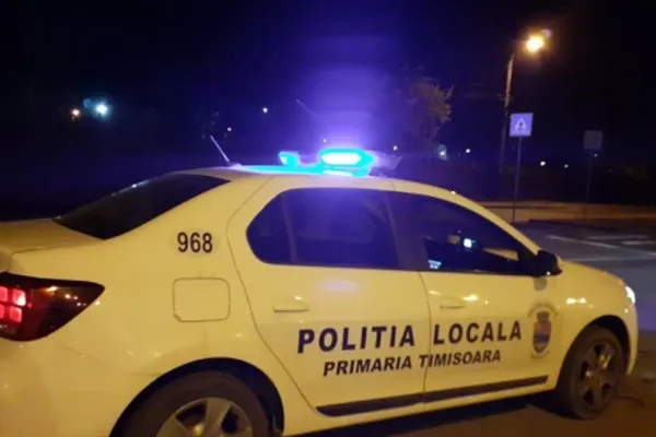 Femeie lovită pe trecerea de pietoni de Poliția Locală Timișoara