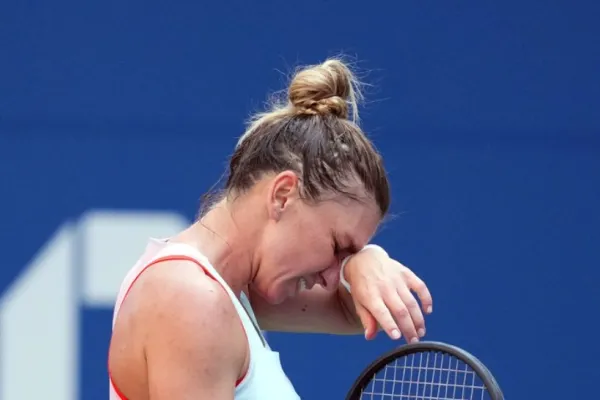 Simona Halep, eliminată în primul tur la US Open de o jucătoare din Ucraina - VIDEO