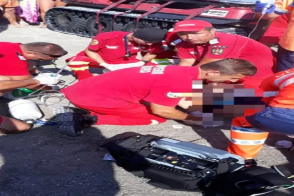 Un bărbat s-a înecat, la Jupiter! Victima s-a aventurat în apă deși era arborat steagul roșu