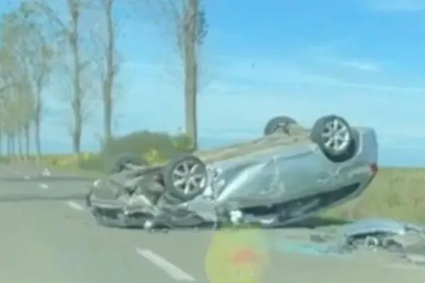 Fiu de primar, în stare gravă după un accident înfiorător