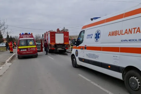 Accident grav în județul Constanța. Trei persoane au fost rănite, în urma unui impact violent