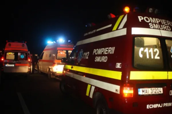 Accident în Olt - Un pieton a murit după ce a fost spulberat de un autocamion