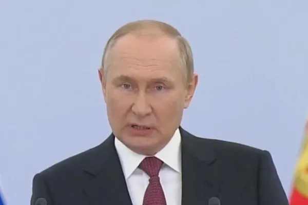 Ziua Z, în Moscova! Putin sărbătorește că a furat 15% din teritoriul Ucrainei. Discurs fără precedent - VIDEO