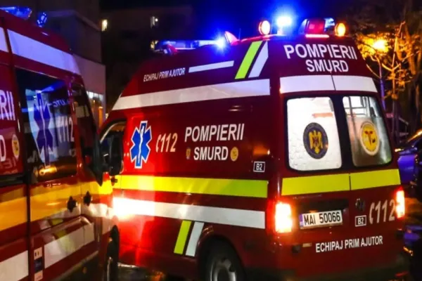 Accident grav în județul Prahova. Un copil de 10 ani a fost transportată la spital