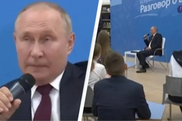 VIDEO - Imagini extrem de ciudate cu Vladimir Putin - Cât de bolnav e președintele Rusiei? Mișcări incontrolabile în timpul unei conferințe