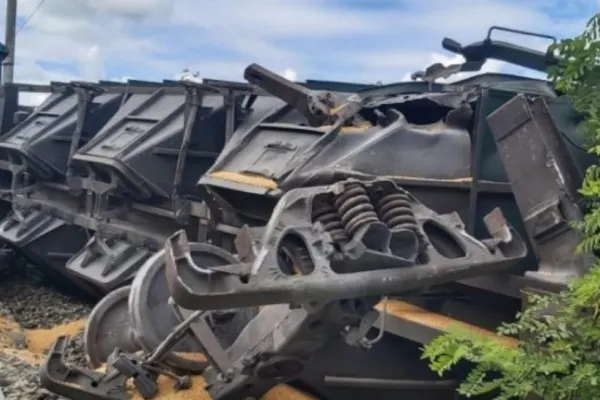 Un tren cu cereale din Ucraina a deraiat în drumul spre Portul Constanța - Traficul feroviar, blocat la Râpa de Jos