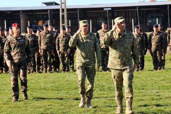 Schimbarea comenzii Grupului de Luptă al NATO din România. Cine a venit la comandă