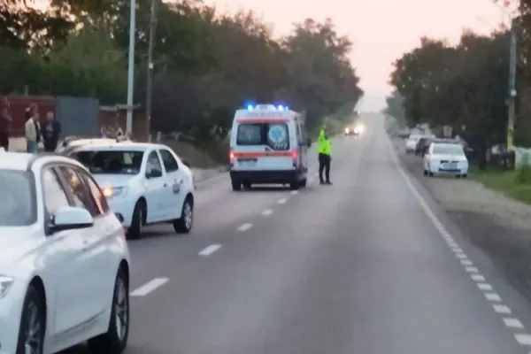 Copil de 13 ani, accidentat mortal pe un drum din Neamţ - FOTO