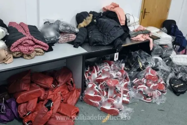Bunuri contrafăcute, în valoare de 168.000 lei, descoperite de polițiștii de frontieră din Giurgiu