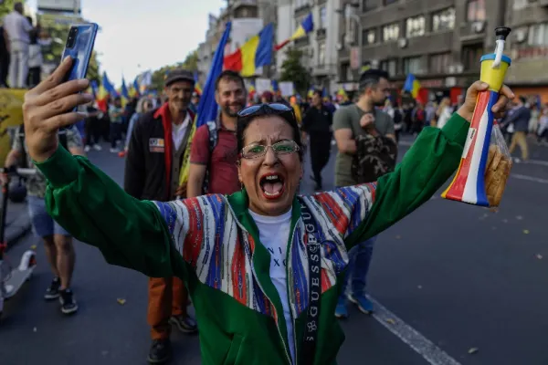 AUR se laudă cu protestul EȘUAT de duminică și anunță un nou miting - VIDEO