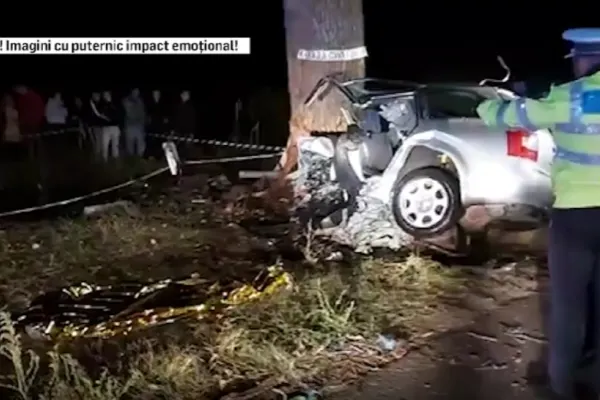 Val de ACCIDENTE GRAVE pe șoselele din țară: mai mulți morți și răniți din cauza vitezei excesive