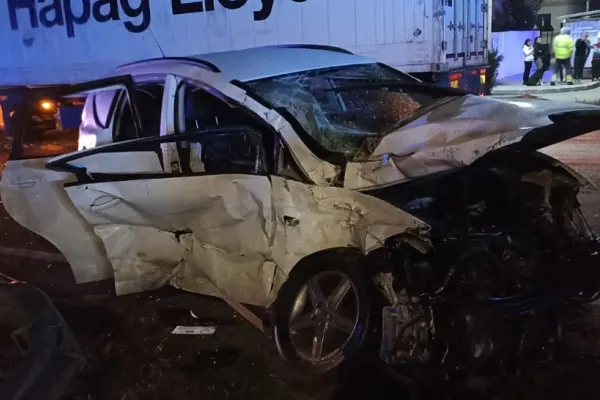 Accident grav la Agigea - Două persoane au scăpat cu viață ca prin minune