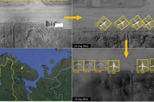 Avioane care transportă BOMBE NUCLEARE, surprinse prin satelit - Noul PLAN al lui Putin după anexarea ilegală