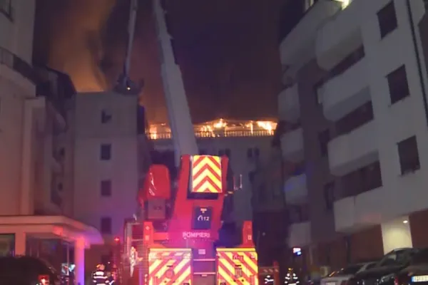 Polițiștii au deschis un dosar penal după incendiul de pe Şoseaua Nordului