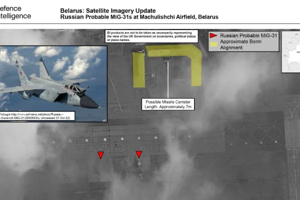 Tehnică militară rusă avansată, adusă de Moscova în Belarus. Ce MESAJ vrea să transmită Kremlinul Occidentului - IMAGINI DIN SATELIT
