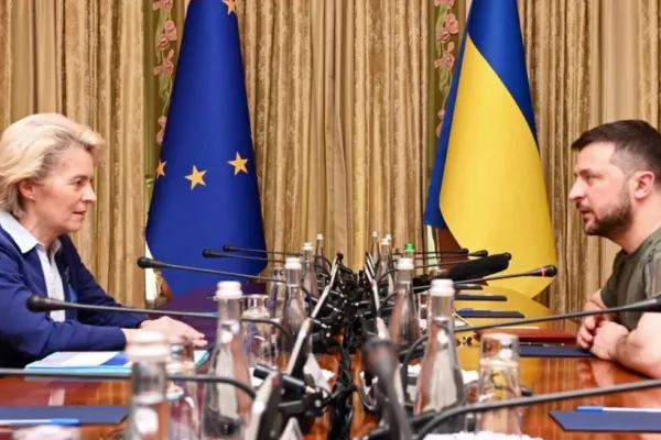 Ursula von der Leyen, anunț după discuția cu Zelenski despre alimentarea cu energie - Sancțiunile împotriva Rusiei