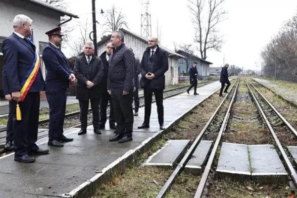 Nicolae Ciucă: „Prin îmbunătățirea traficului feroviar dinspre Ucraina, România ajută la fluidizarea transporturilor de cereale”