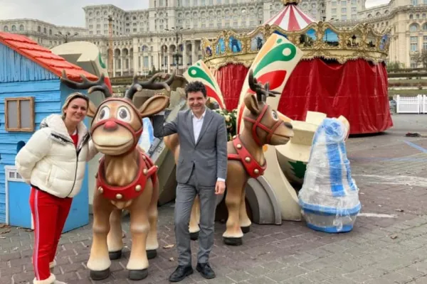 Mai sunt câteva ore până la deschiderea Târgului de Crăciun organizat de Primăria Capitalei - Anunțul lui Nicușor Dan