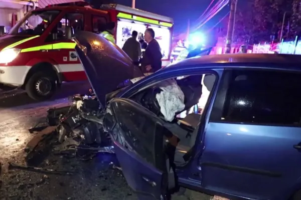 Serie neagră de accidente cumplite pe șoselele din țară, noaptea trecută
