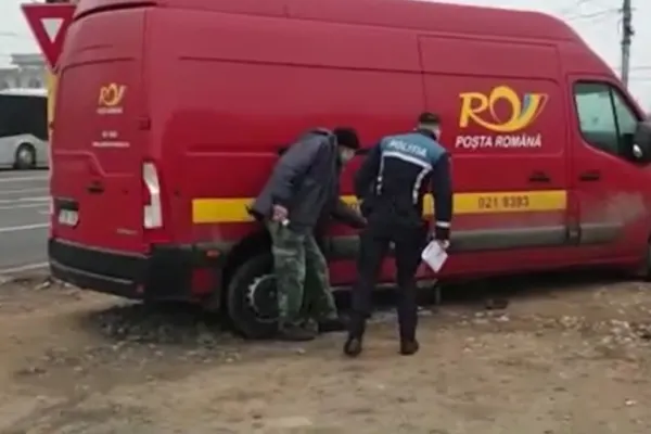 Poștașul care a furat 60.000 de euro din banii de pensii a fost PRINS! Cine este făptașul - VIDEO