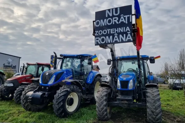 Proteste fermieri. Ce se întâmplă cu subvenția pentru crescătorii de vaci. Anunțul ministrului Agriculturii