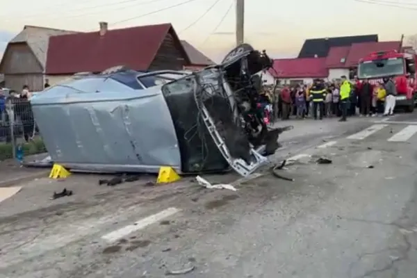 Tatăl a 12 copii, UCIS de un ȘOFER BEAT în fața școlii - accident înfiorător, în jud. Suceava. FOTO