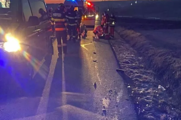 Accident grav în Caraș-Severin, un mort și trei răniți