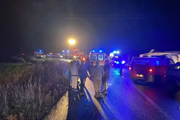 Accident grav cu un autocar - 33 de persoane rănite - A fost activat planul roșu
