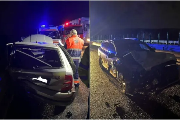 Val de accidente pe șoselele din România - Morți și răniți în stare gravă în urma unor coliziuni devastatoare
