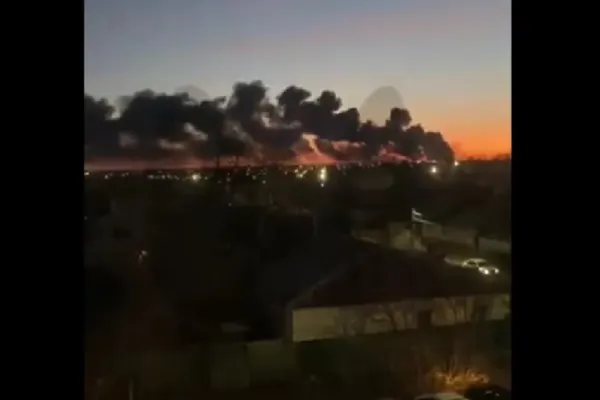 Atac cu dronă asupra unui aerodrom din Rusia - VIDEO