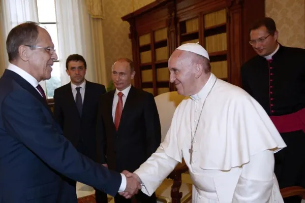 Serghei Lavrov, "diplomatul lui Putin", atac halucinant la adresa Papei Francisc