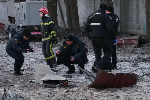 Răzbunarea Kremlinului. Ce scrie pe o dronă iraniană doborâtă deasupra Kievului - VIDEO