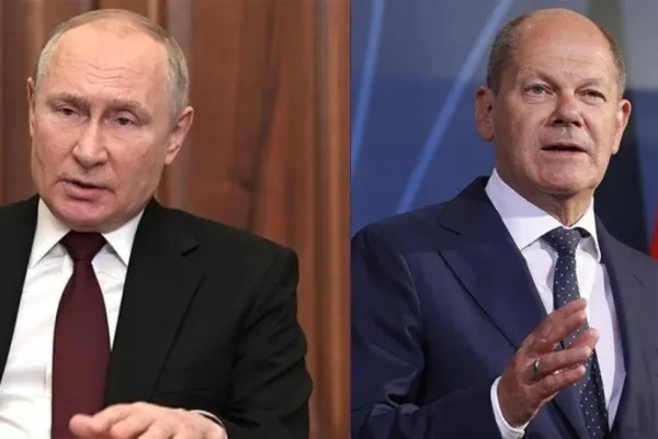 Vladimir Putin, discuții cu Olaf Scholz despre războiul din Ucraina. Ce i-a cerut liderul de la Kremlin