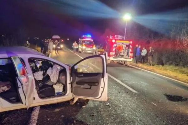 Accident TERIBIL în județul Timiș. Un bărbat de 55 de ani a murit, iar soția se află în stare gravă la spital