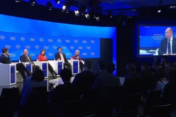Forumul de la Davos. Bogdan Aurescu a pledat pentru renunțarea la ambiguitatea strategică în legătură cu războiul din Ucraina și apărarea securității euroatlantice
