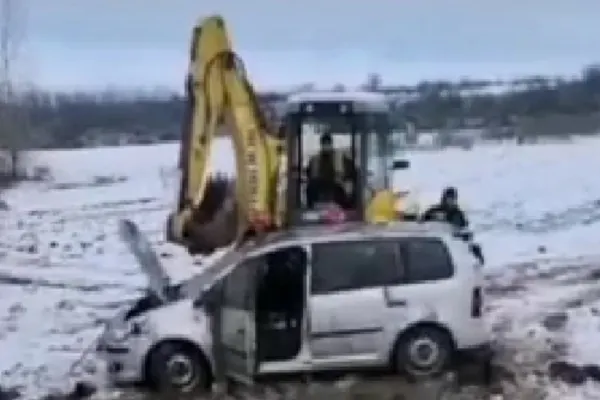Tragedie în județul Argeș. 2 bărbați au murit pentru că accidentul n-a fost observat de nimeni - VIDEO