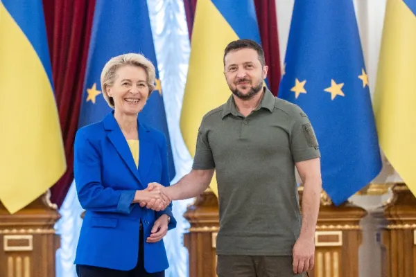 Planul pentru Ucraina, anunțat de Zelenski și Ursula von der Leyen: Constituția Ucrainei nu permite să dăm din teritorii  - LIVE TEXT & VIDEO