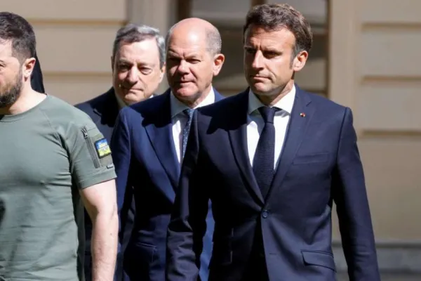 Zelenski, tur de forță în Europa înainte de ofensiva rușilor - Discuții cruciale cu Macron și Scholz, pentru războiul din Ucraina