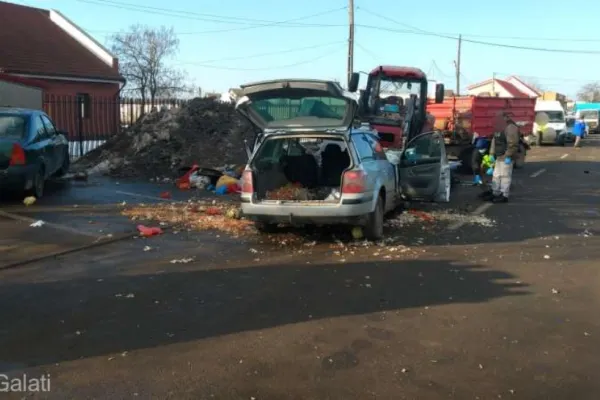 Doi bărbați au murit și unul e grav rănit după un accident rutier foarte grav în Tecuci