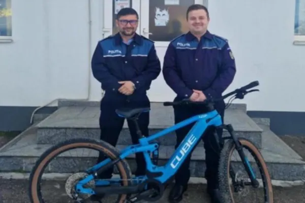 Bicicletă de 4.300 de euro furată din Germania, găsită în România. Reacția păgubitului când a aflat unde era