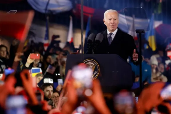 Joe Biden, discurs în Polonia: „Ucraina nu va fi niciodată o victorie pentru Rusia”