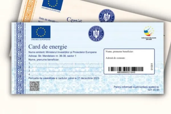 Cardurile de energie vor ajunge la 4 milioane de persoane - Anunțul Guvernului