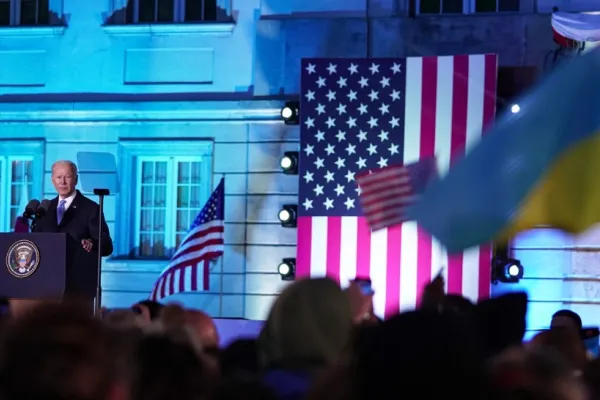 Joe Biden, discurs istoric la Varșovia, la scurt timp după discursul lui Vladimir Putin la Moscova