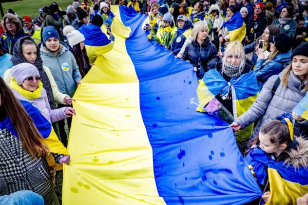 MII de oameni, manifestații în toată lumea pentru Ucraina - Tribut pentru rezistența eroică în fața atacurilor Rusiei - FOTO&VIDEO