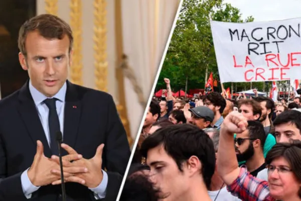 Macron, prima victorie în reforma pensiilor - Francezii, proteste masive față de creșterea vârstei de pensionare la 64 de ani