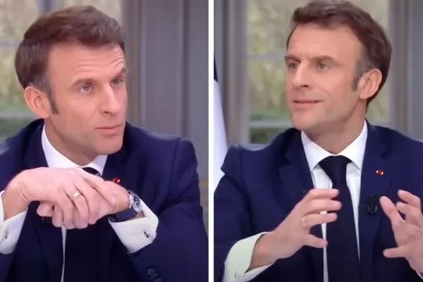 Macron, criticat că și-a scos discret ceasul de lux într-un interviu. Gestul „palmat”, când vorbea despre creșterea vârstei de pensionare
