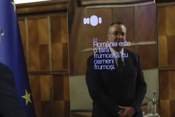 Robotul ION a dat rateuri la prima apariție în public - Guvernul cere răbdare în cazul consilierului cu inteligență artificială: Trebuie să învețe